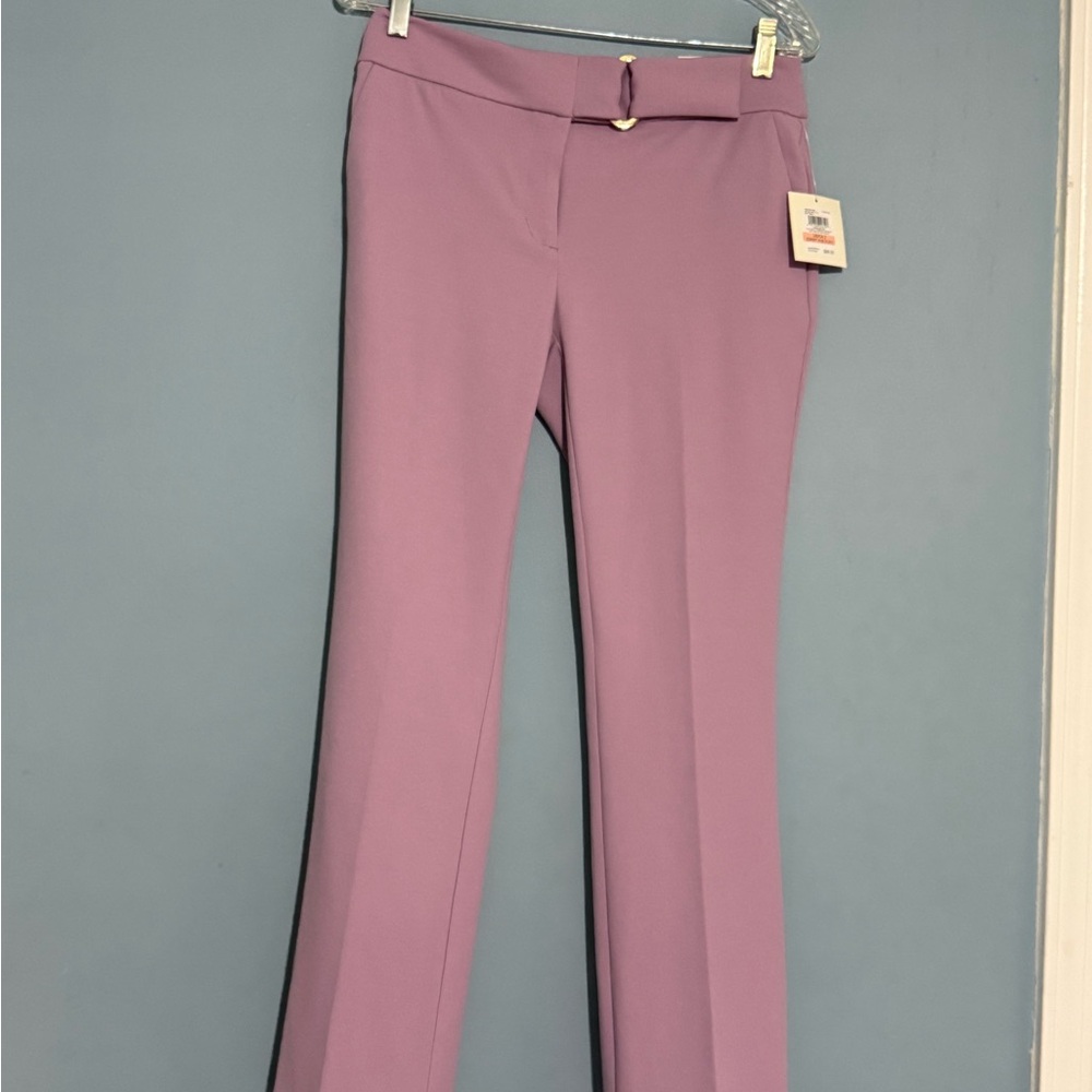 Anne Klein Lilac Boot Cut Pants